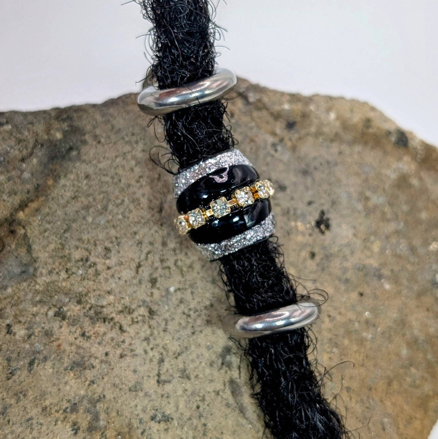 French Strass Argenté